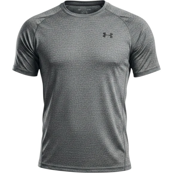 Under Armour Other - Under Armour Mens Tech Tee Short Sleeve Heather Gray Training Shirt Medium